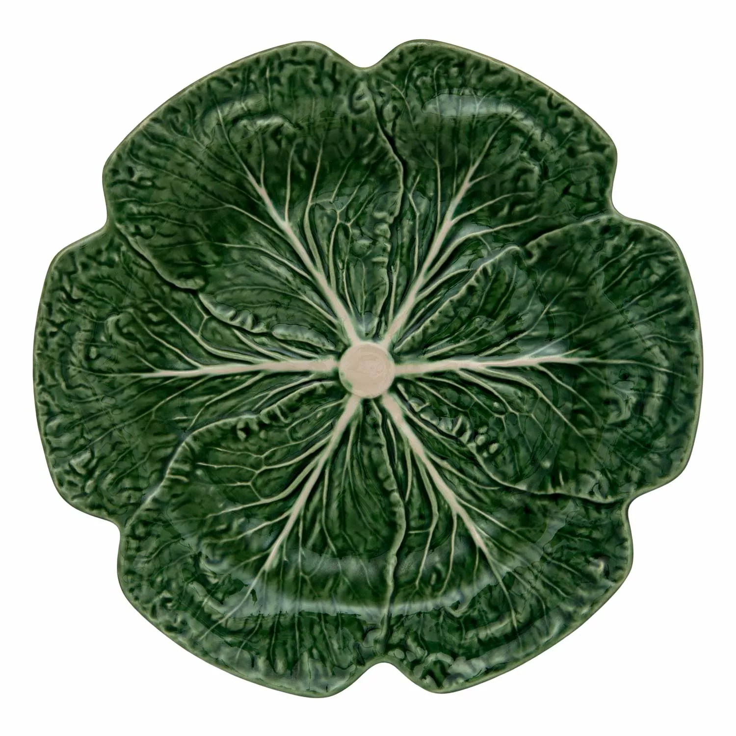 Bordallo Pinheiro Cabbage Green Charger Plate