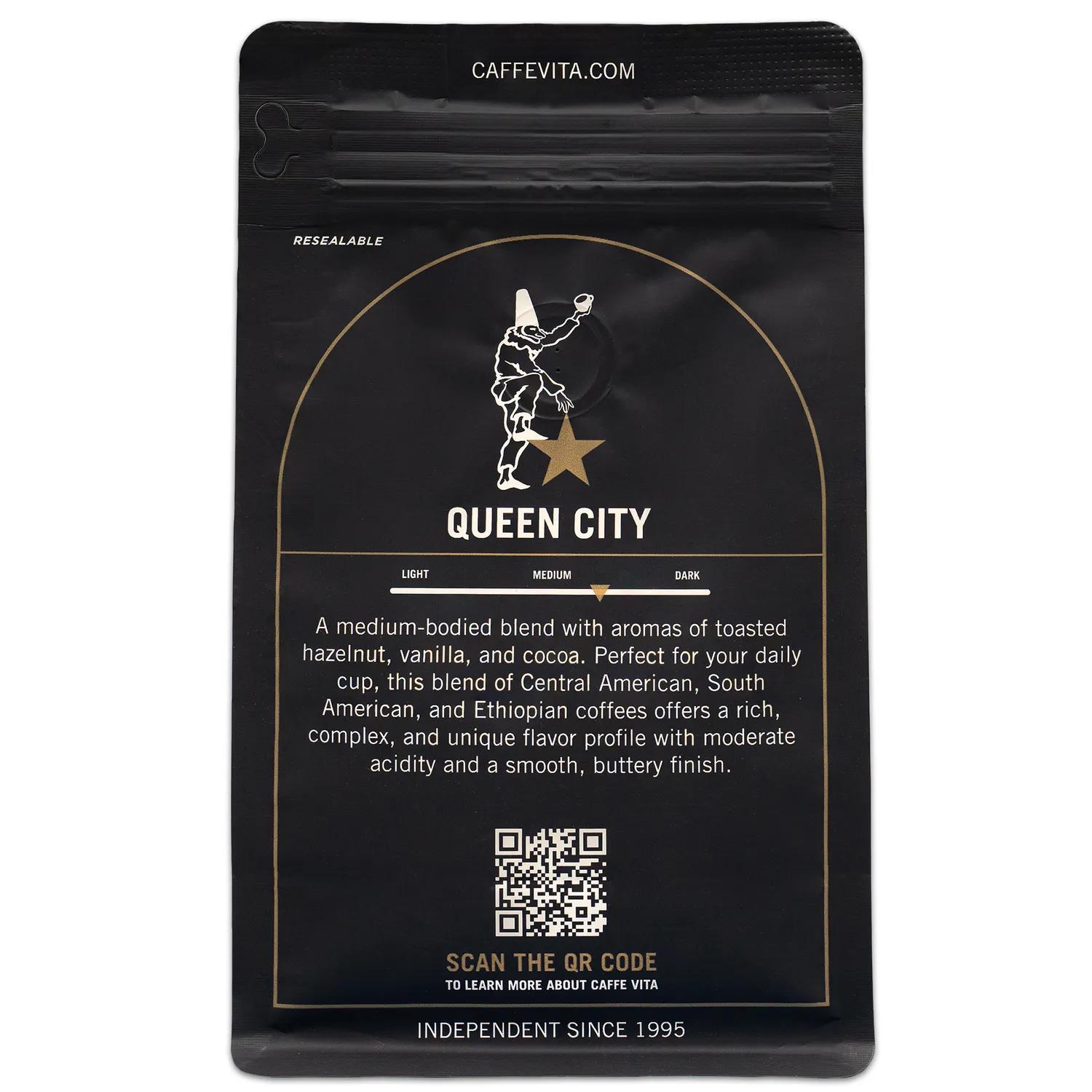 Caffe Vita Queen City Medium Roast Coffee 