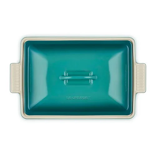 Le Creuset Heritage Stoneware Covered Baker, 4 qt.