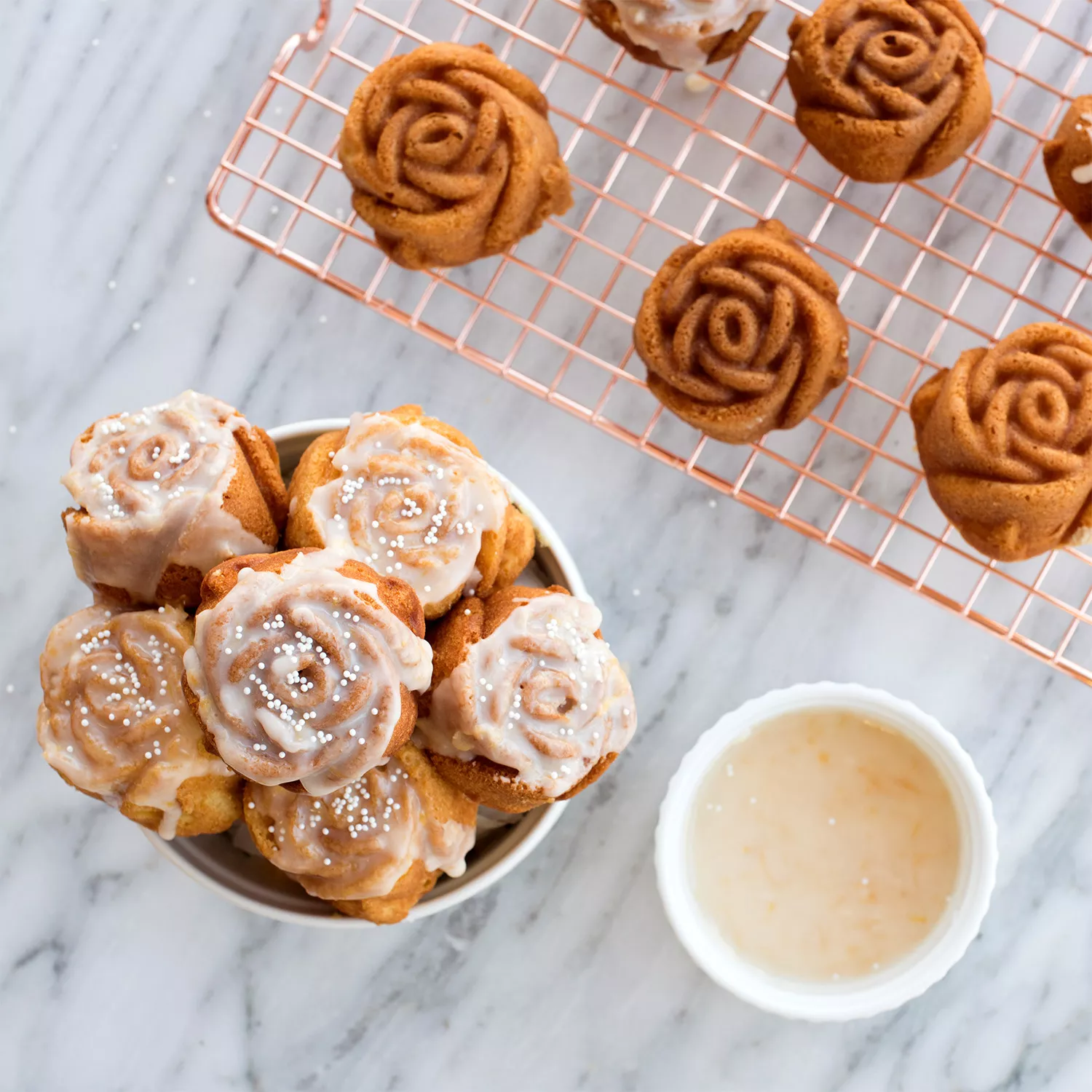 Nordic Ware Rosebud Cake Pan