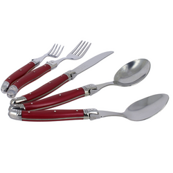 French Home Laguiole Stainless Steel Flatware, 20-Piece Set