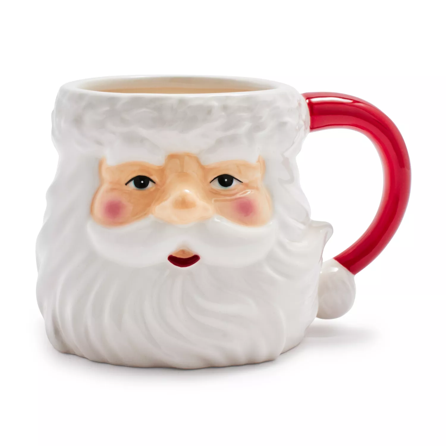Santa Figural Mug, 16 Oz.