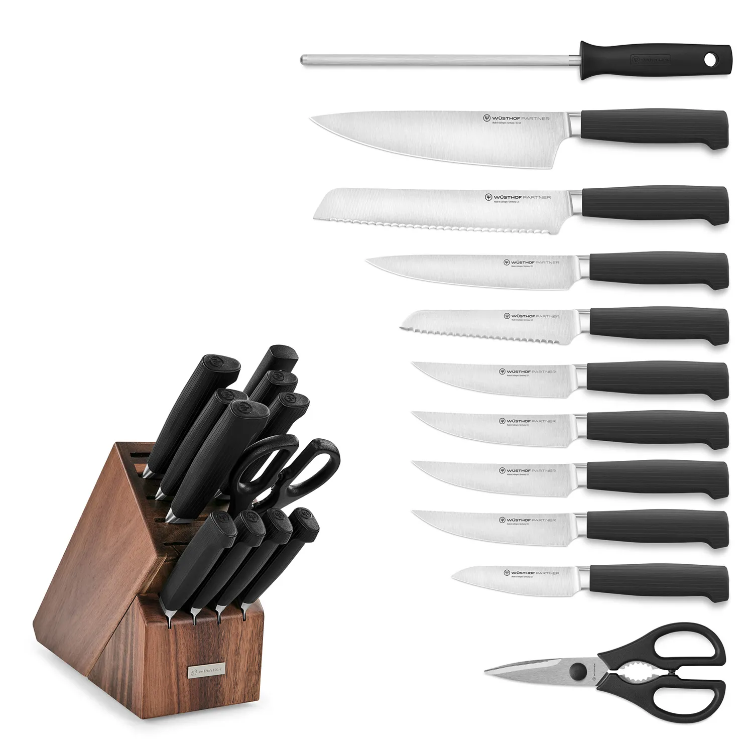 Wusthof Partner 12-Piece Knife Block Set