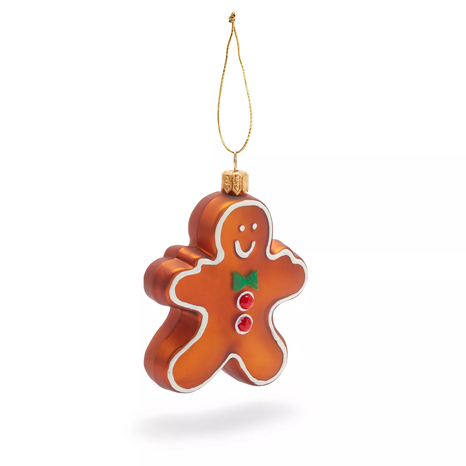 Sur La Table Gingerbread Cookie Glass Ornament
