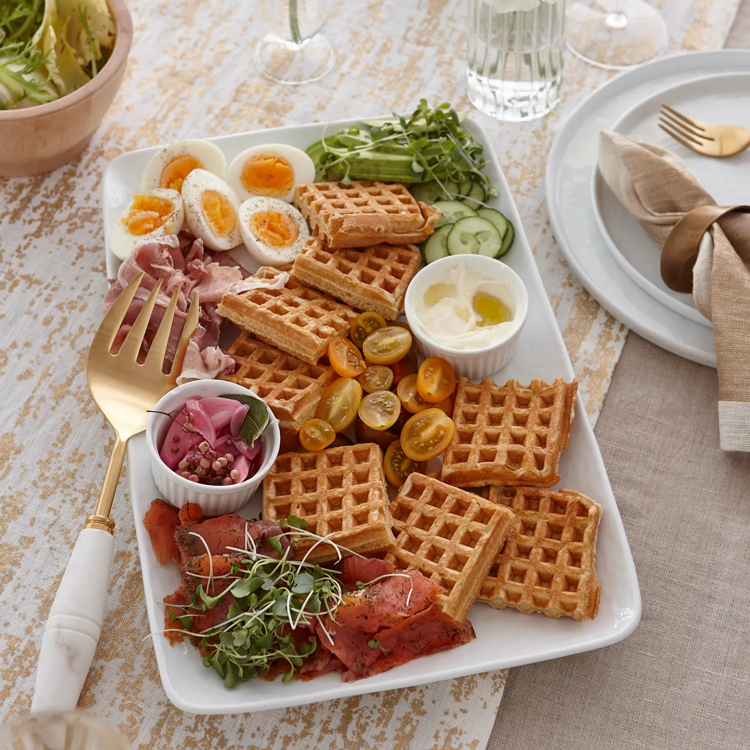 Sur La Table Coupe Rectangular Serve Platter