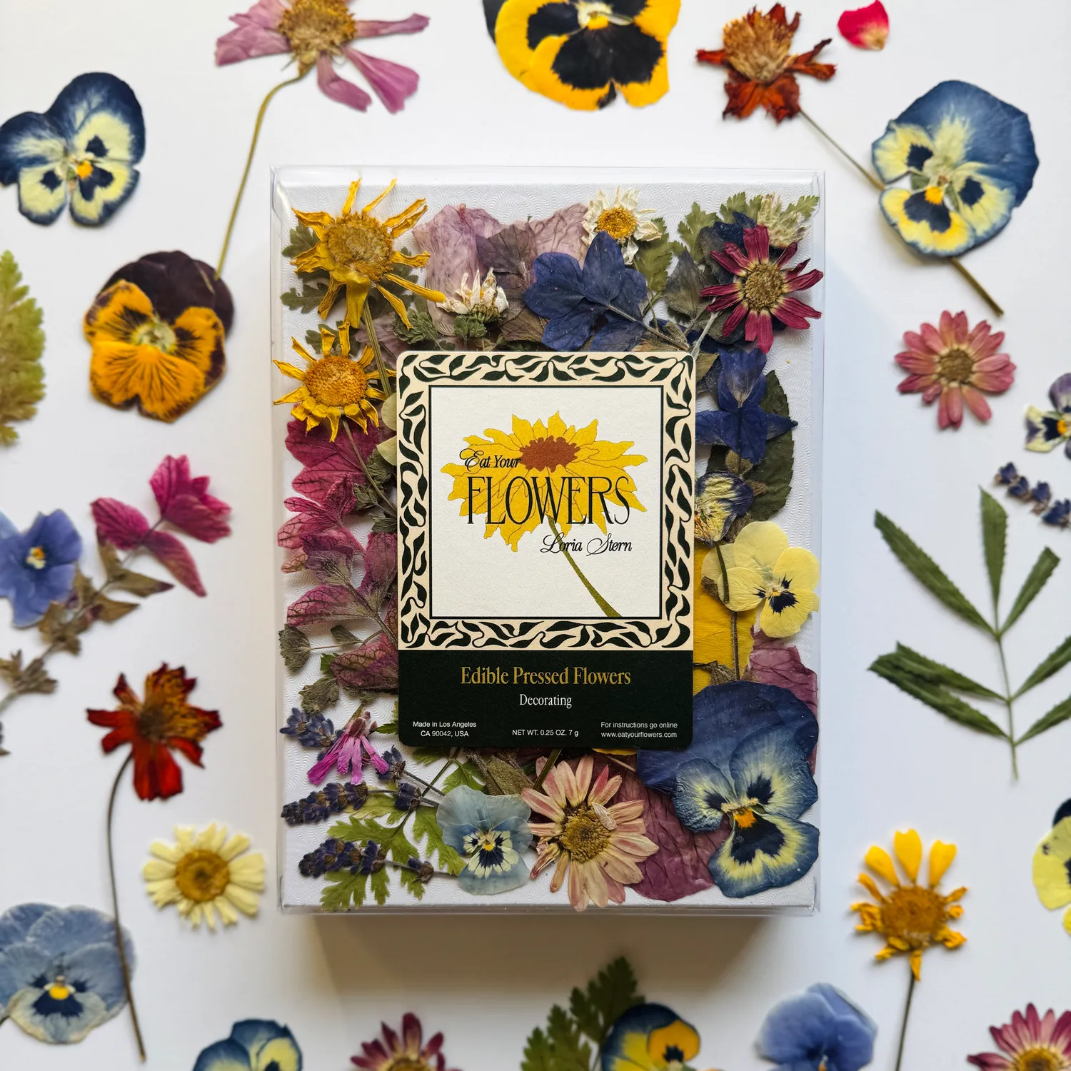 Eat Your Flowers' Edible Pressed Flowers