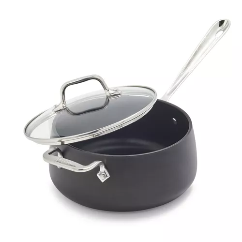 All-Clad HA1 Nonstick Covered Saucepan