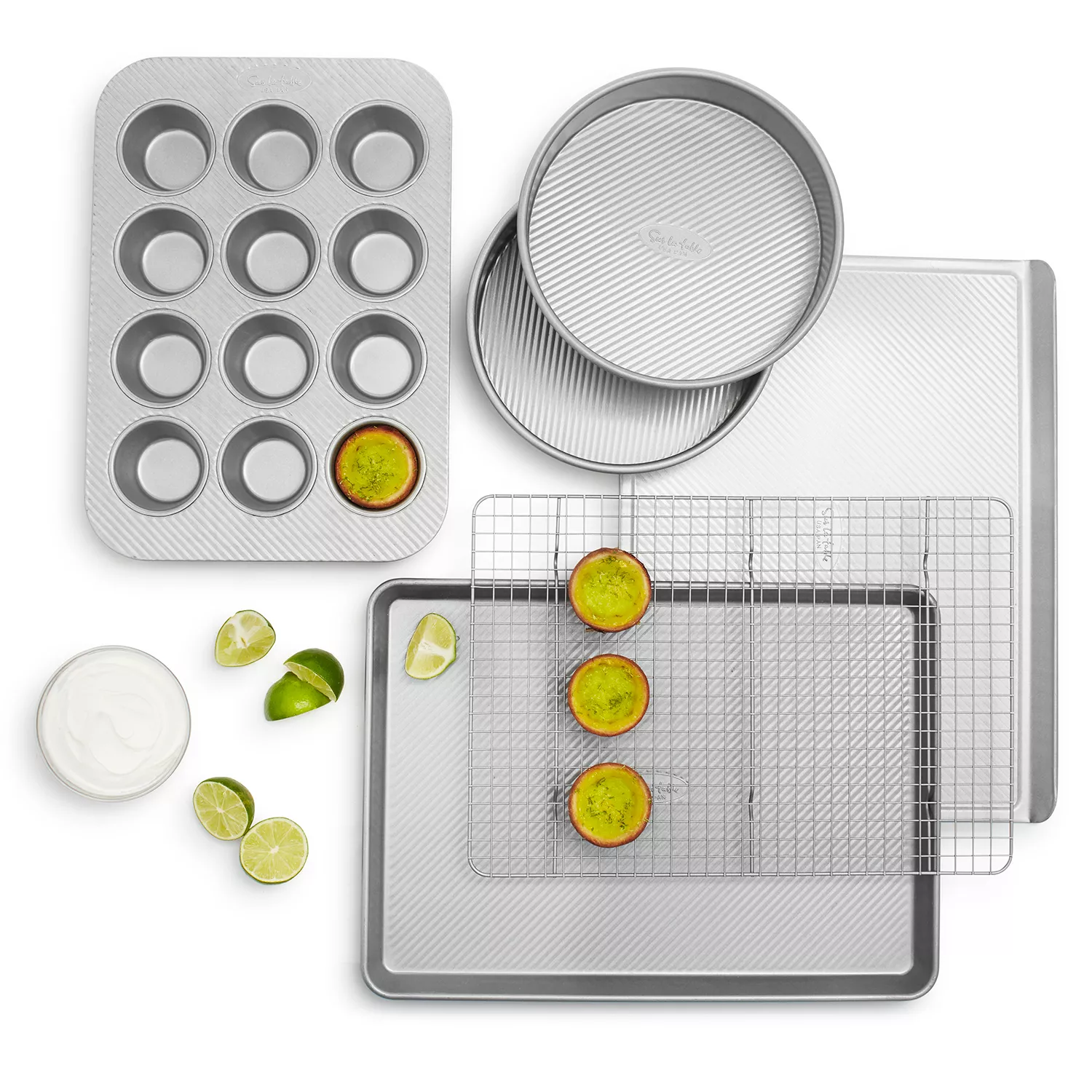 Sur La Table Platinum Pro Bakeware, Set of 6