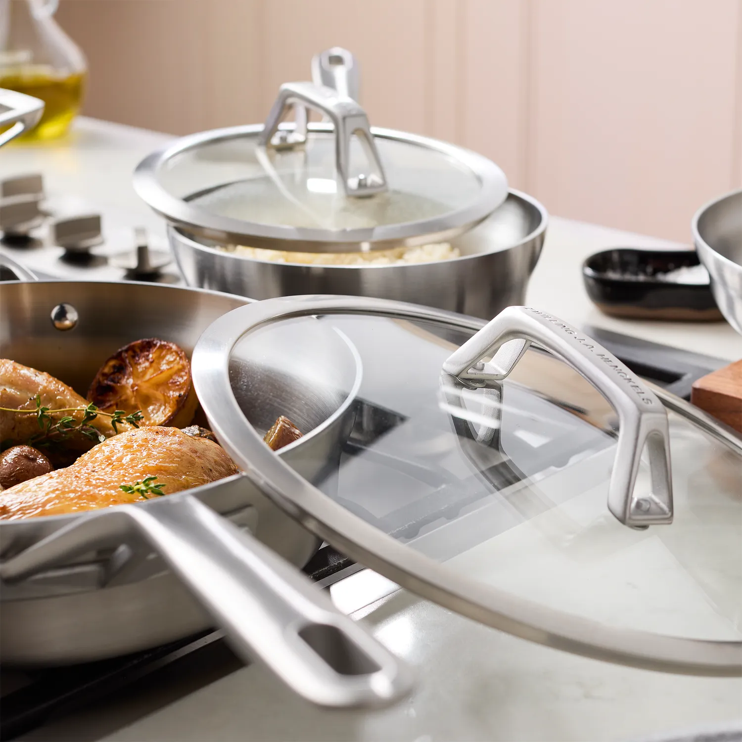 Zwilling Motion Stainless Steel 10-Piece Cookware Set