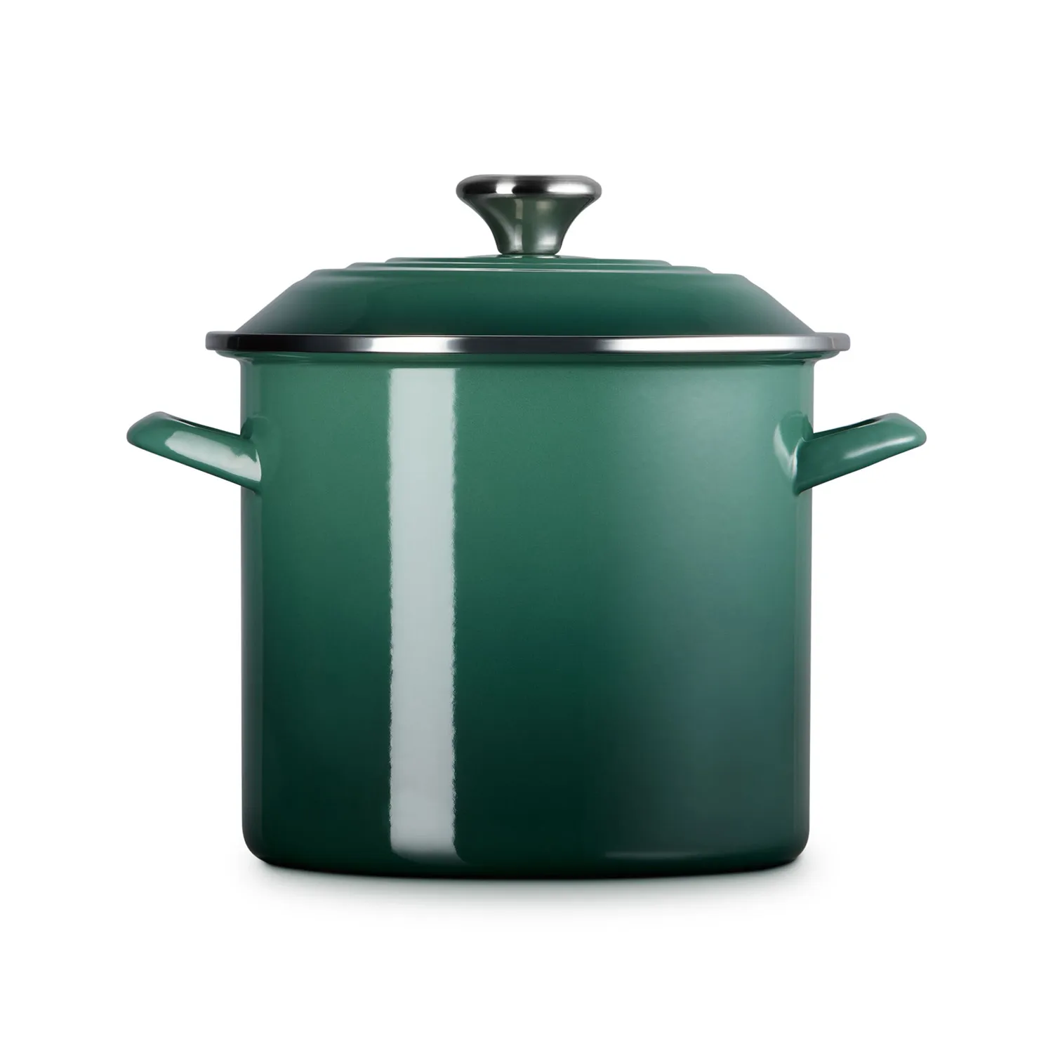 Le Creuset Enameled Steel Stockpot with Stainless Steel Knob, 8 qt.