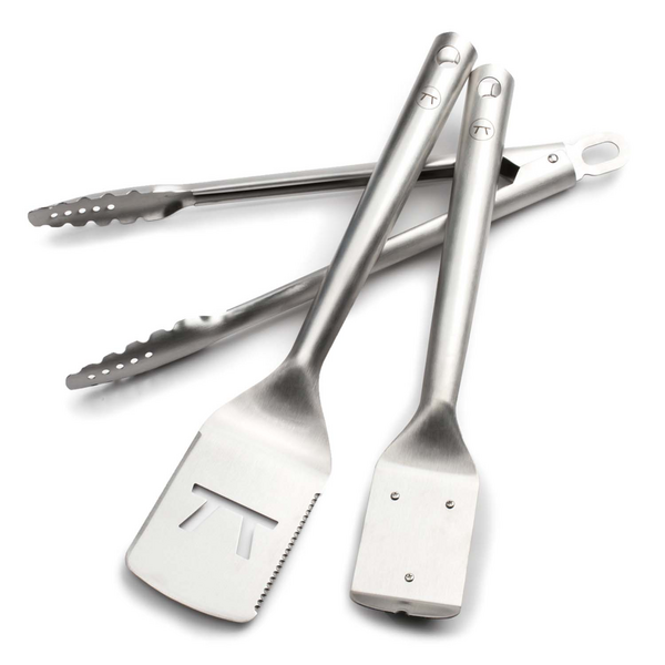 Stainless Steel BBQ Tools, Set of 3