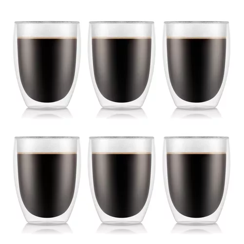 Bodum Pavina Double-Wall Glasses, Set of 6