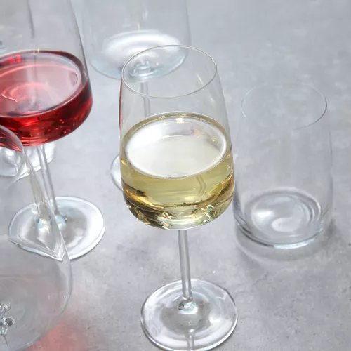 Schott Zwiesel Sensa Soft-White Wine Glasses, Set of 6