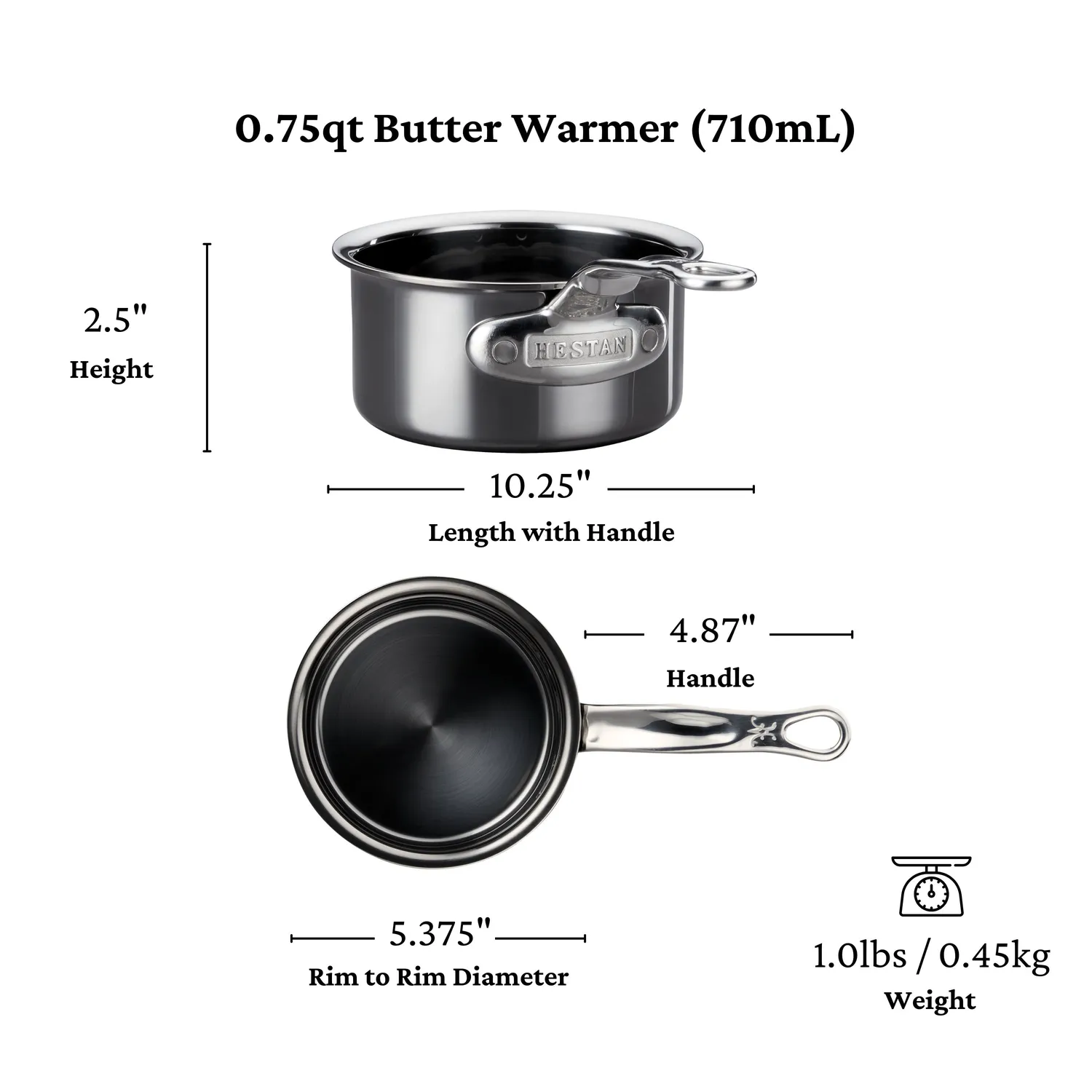 Hestan NanoBond Titanium & Provisions Stainless Steel Mixed 34-Piece Cookware Set