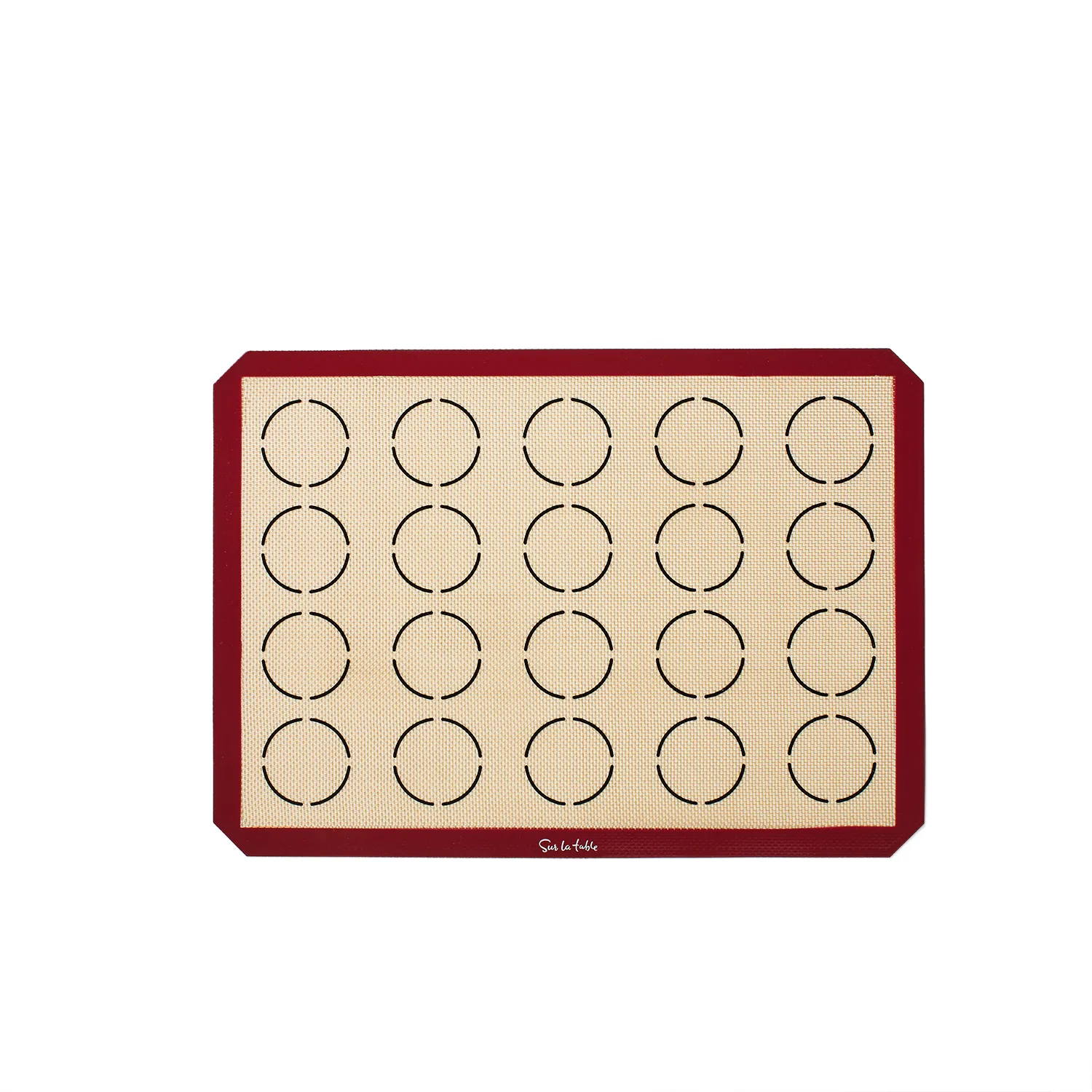 Sur la table Half Sheet Macaron Baking Mat