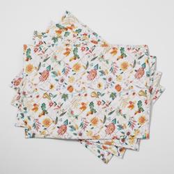Sur La Table Fall Botanical Quilted Placemats, Set of 4