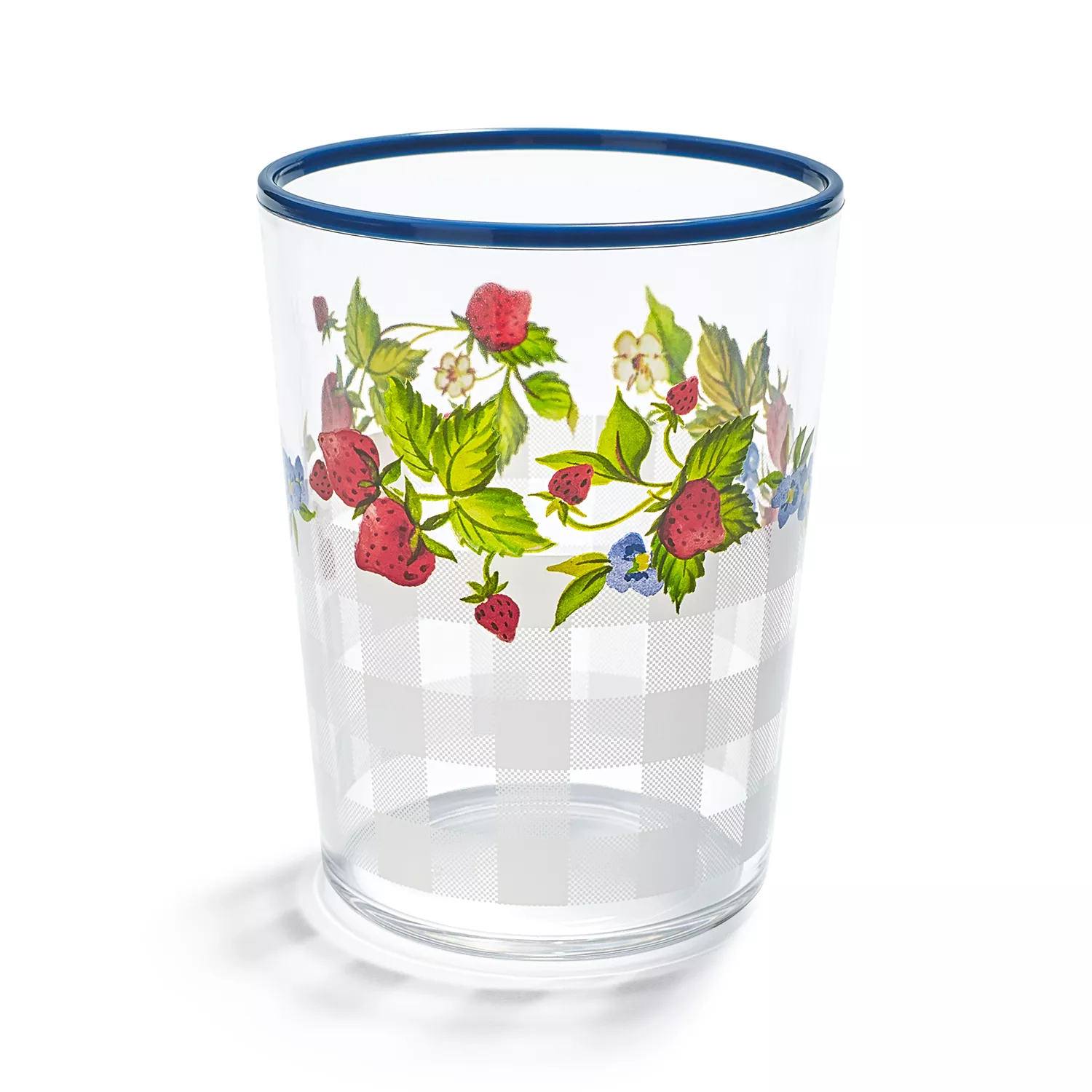 Sur La Table Strawberry Double Old Fashioned Glass, 16.8 oz.