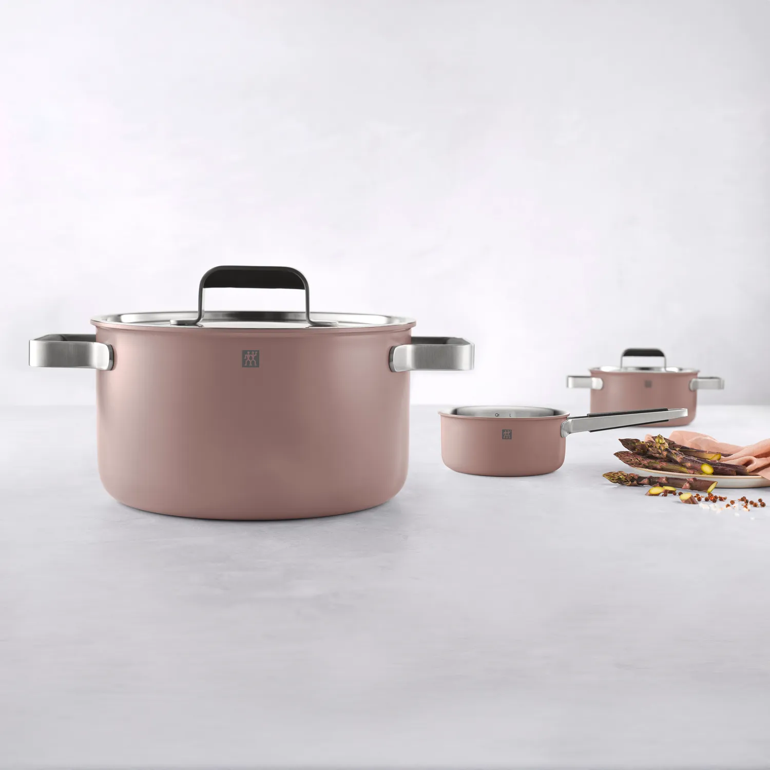Zwilling Pure Stainless Steel 6-Piece Cookware Set