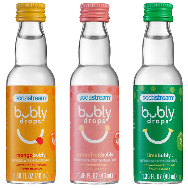 Bubly Drops for SodaStream, Set of 3