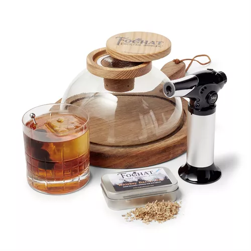  PolyScience The Smoking Gun Pro Set with Glass Cloche and  Woodchip Set : Patio, Lawn & Garden