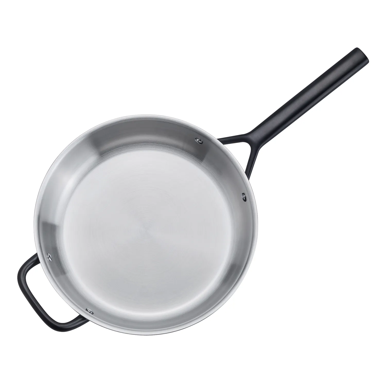 Zwilling Milano Stainless Steel Sauté Pan with Lid, 4 qt.