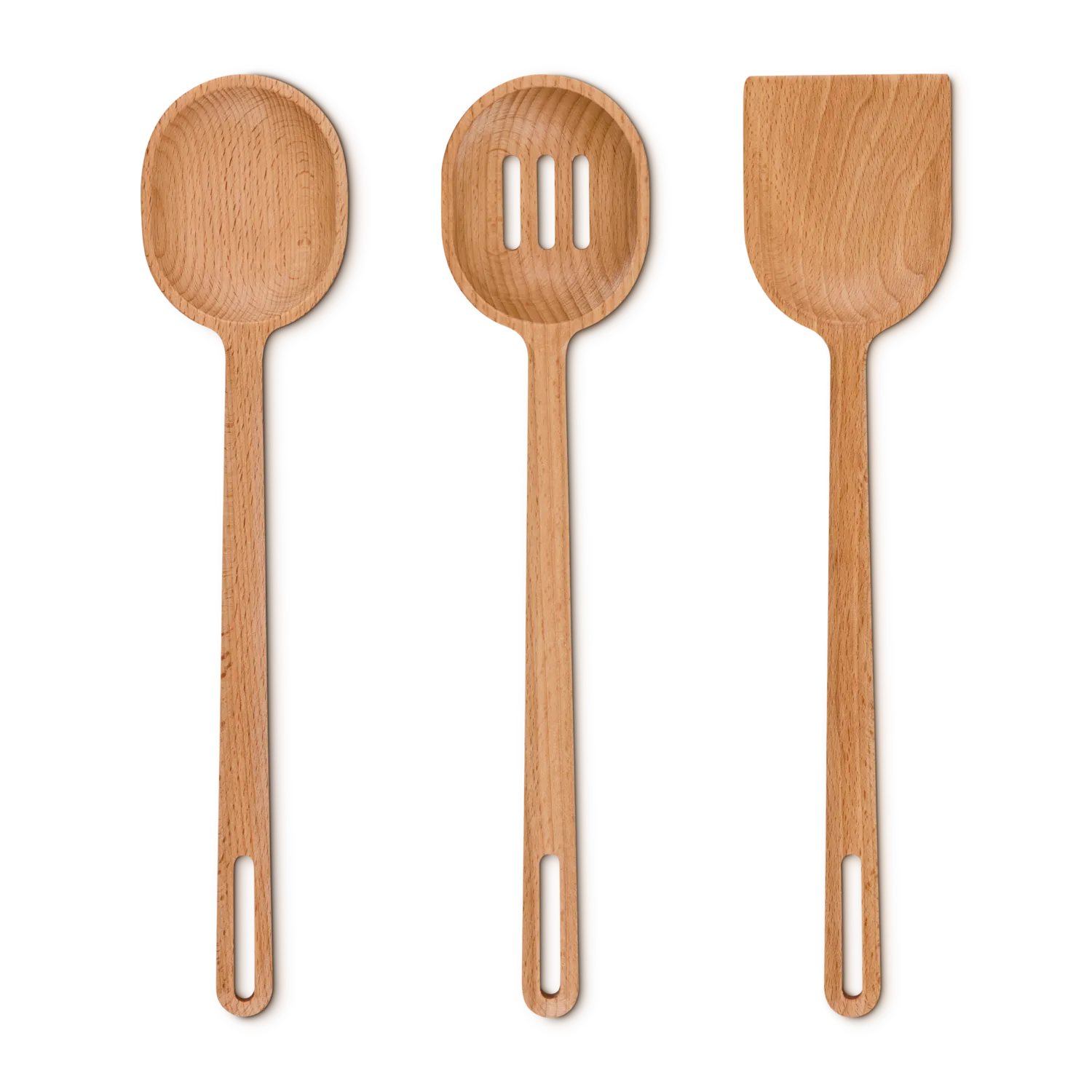 Le Creuset 3-Piece Signature Wood Tools Set