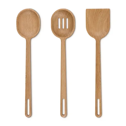 Le Creuset 3-Piece Signature Wood Tools Set