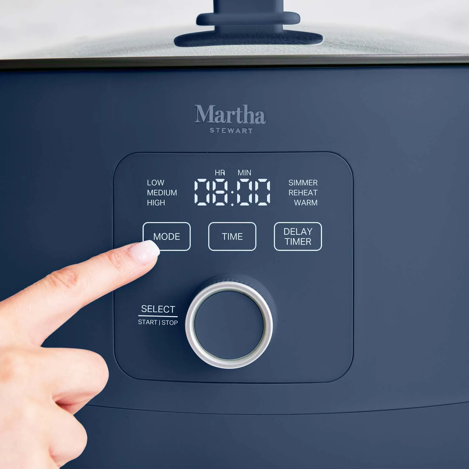 Martha Stewart by GreenPan Slow Cooker, 8qt.