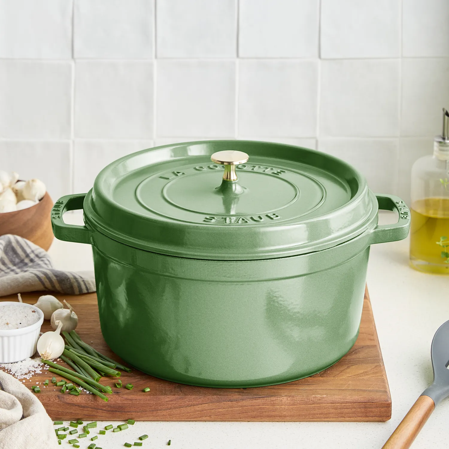 Staub Round Dutch Oven, 7 qt.