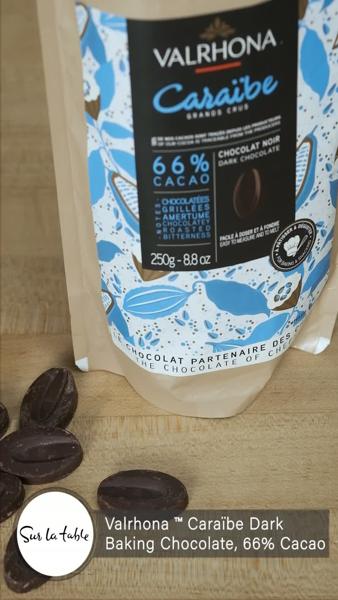 Valrhona ™ Caraïbe Dark Baking Chocolate, 66% Cacao
