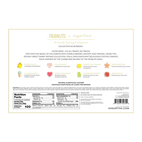 Sugarfina The Great Pumpkin Peanuts Tasting Collection