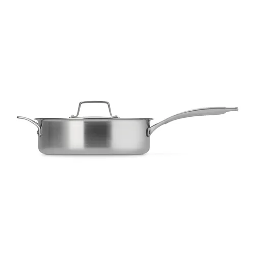 Le Creuset Essential Stainless Steel Sauté Pan, 4.5 qt.