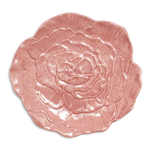 Figural Rose Plate