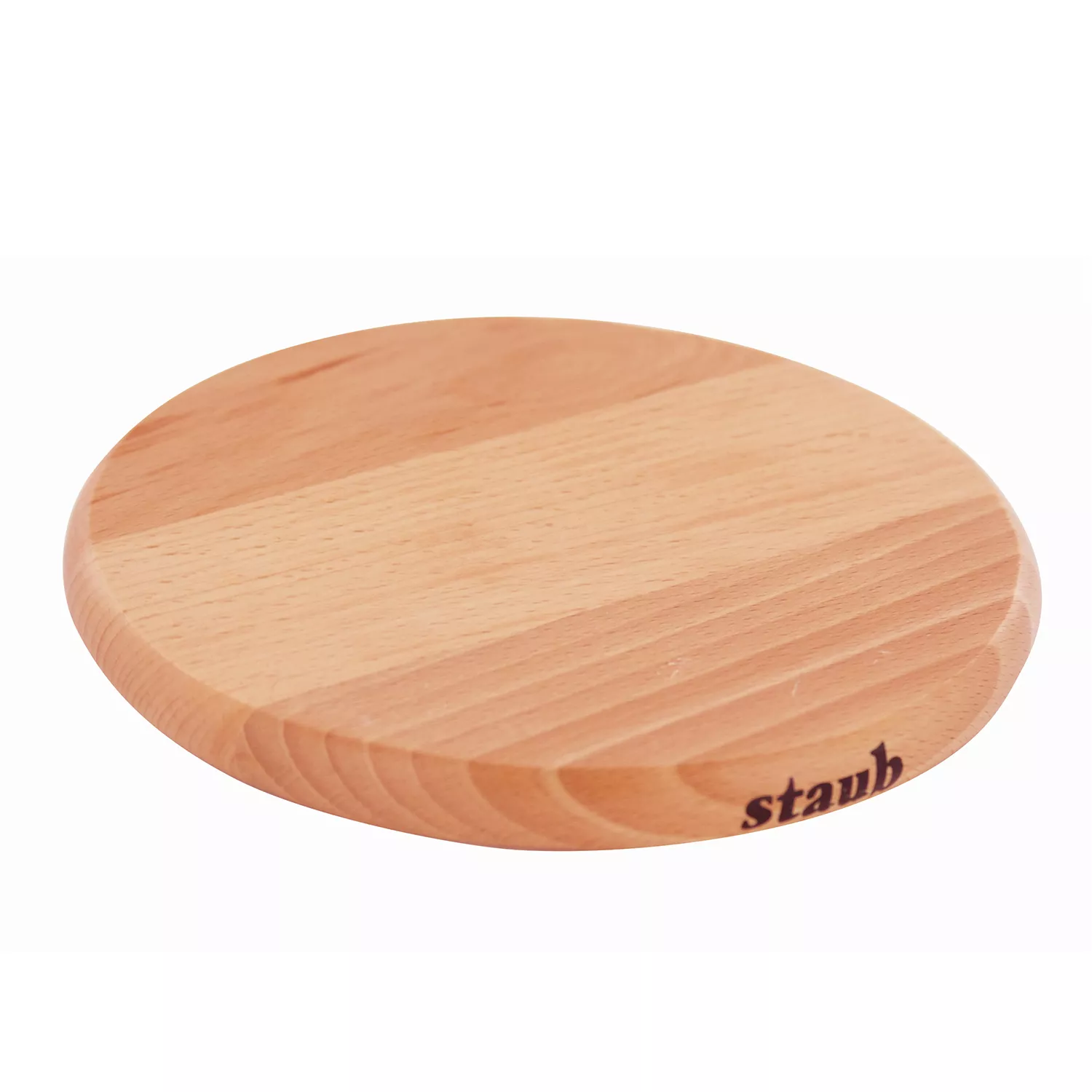 Staub Magnetic Round Wooden Trivet