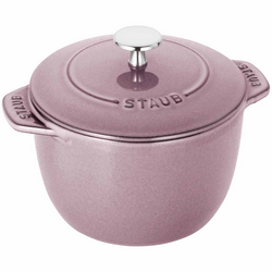 Staub Petite Round Oven, 1.5 qt. It is good for cooking rice