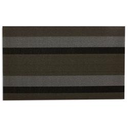 Chilewich Bold Stripe Shag Big Mat, Silver  Love it
