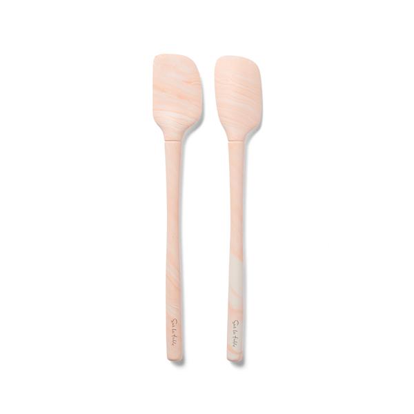 Sur La Table Flex-Core Mini Silicone Spatula and Spatula Spoon, Set of 2