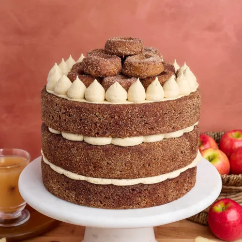 Apple Cider Donut Cake