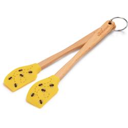 Sur La Table Mini Bumblebee Spatulas, Set of 2 Extremely small but my grand daughter loves cooking with them in her play kitchen