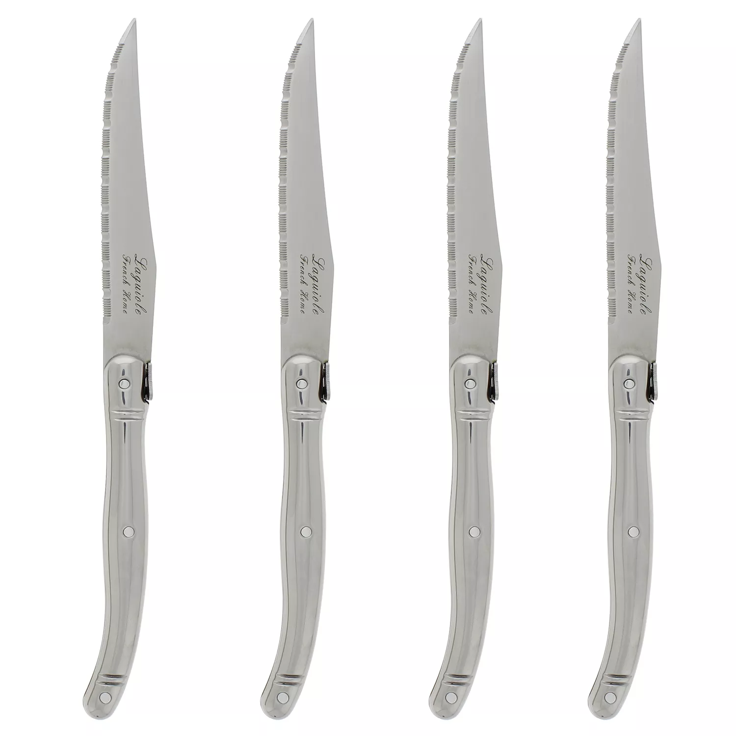 French Home Laguiole Steak Knives, Set of 4
