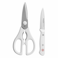 Wüsthof Gourmet Shear and Paring Knife Set The shears are alright and useable, but the knife will probably never be taken out of the drawer