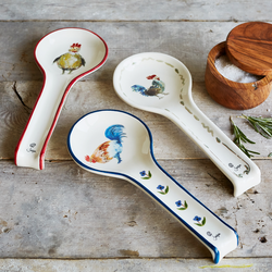 Jacques P&#233;pin Collection Rooster Spoon Rest
