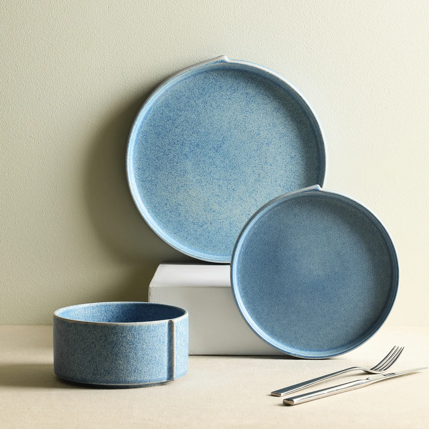Stone Lain Bao Stoneware 12-Piece Dinnerware Set