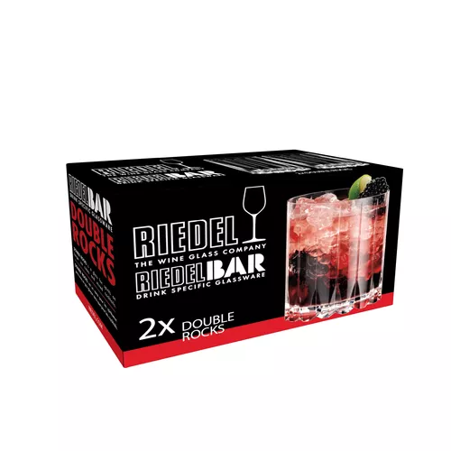  RIEDEL Drink Specific Glassware Double Rocks Glass, Set of 2