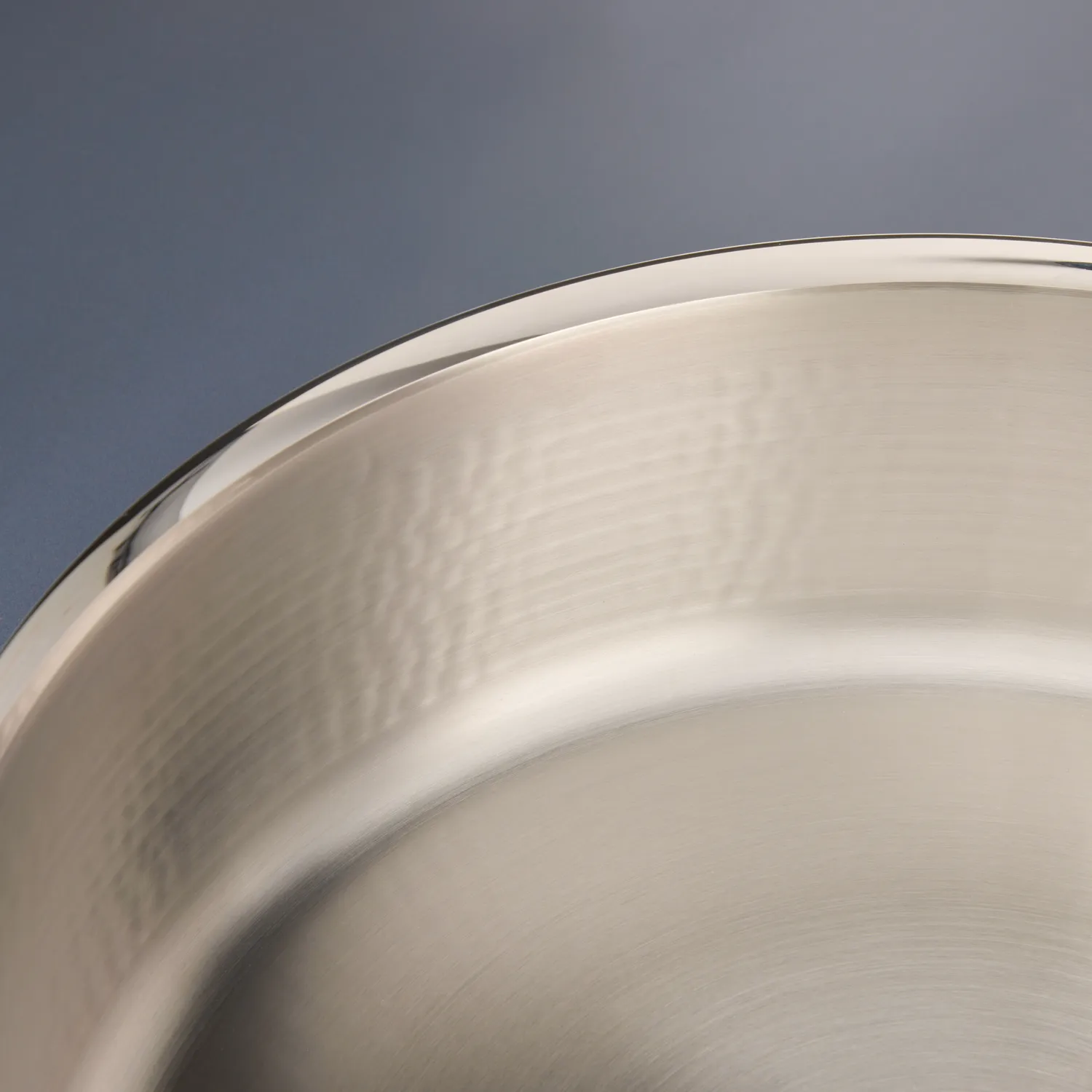 Ruffoni Opus Prima Hammered Stainless Steel Braiser