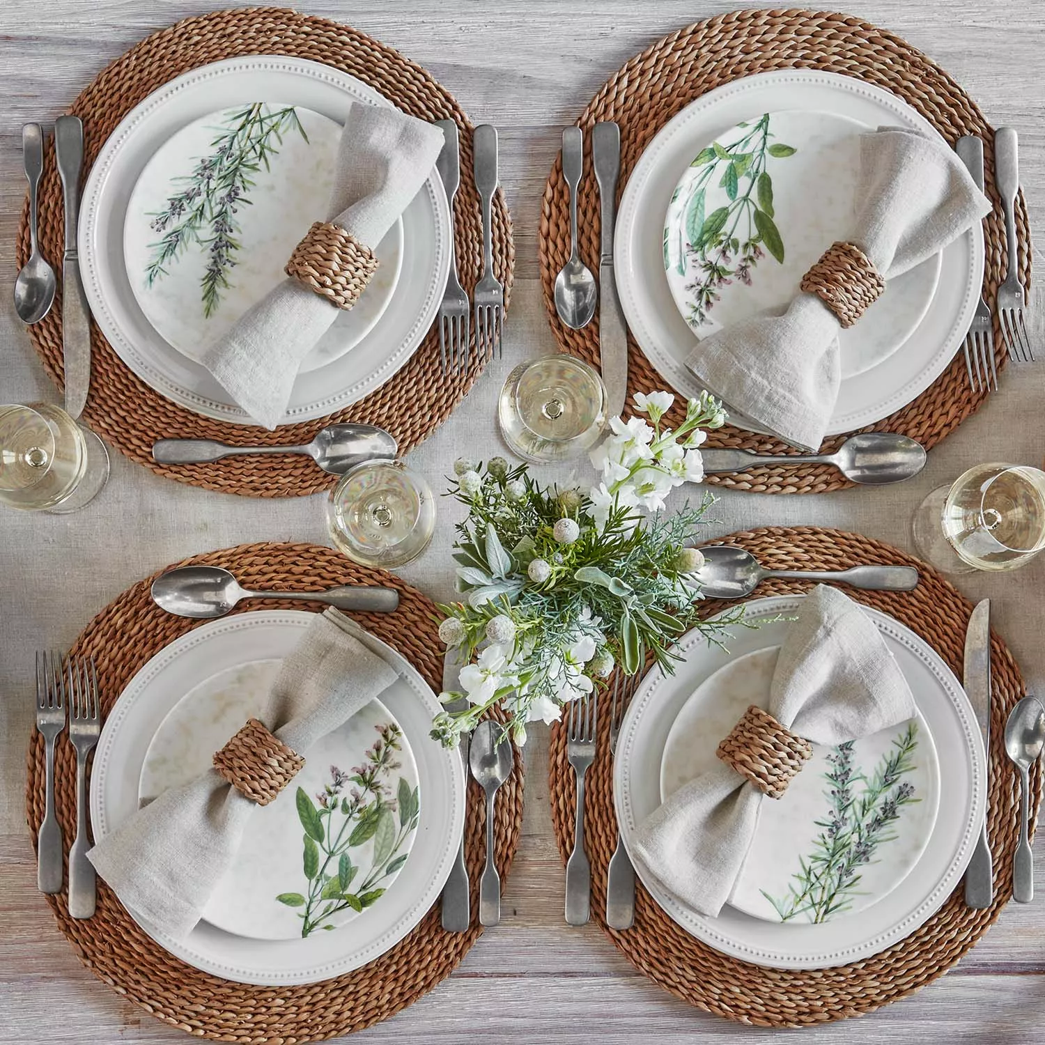 Sur La Table Natural Linen Table Runner, 108&#34; x 16&#34;