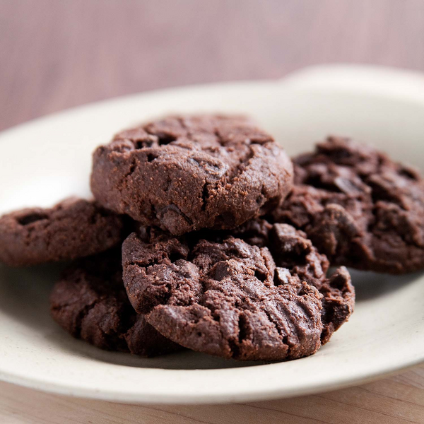 Cocoa Chocolate Chip Mint Cookies