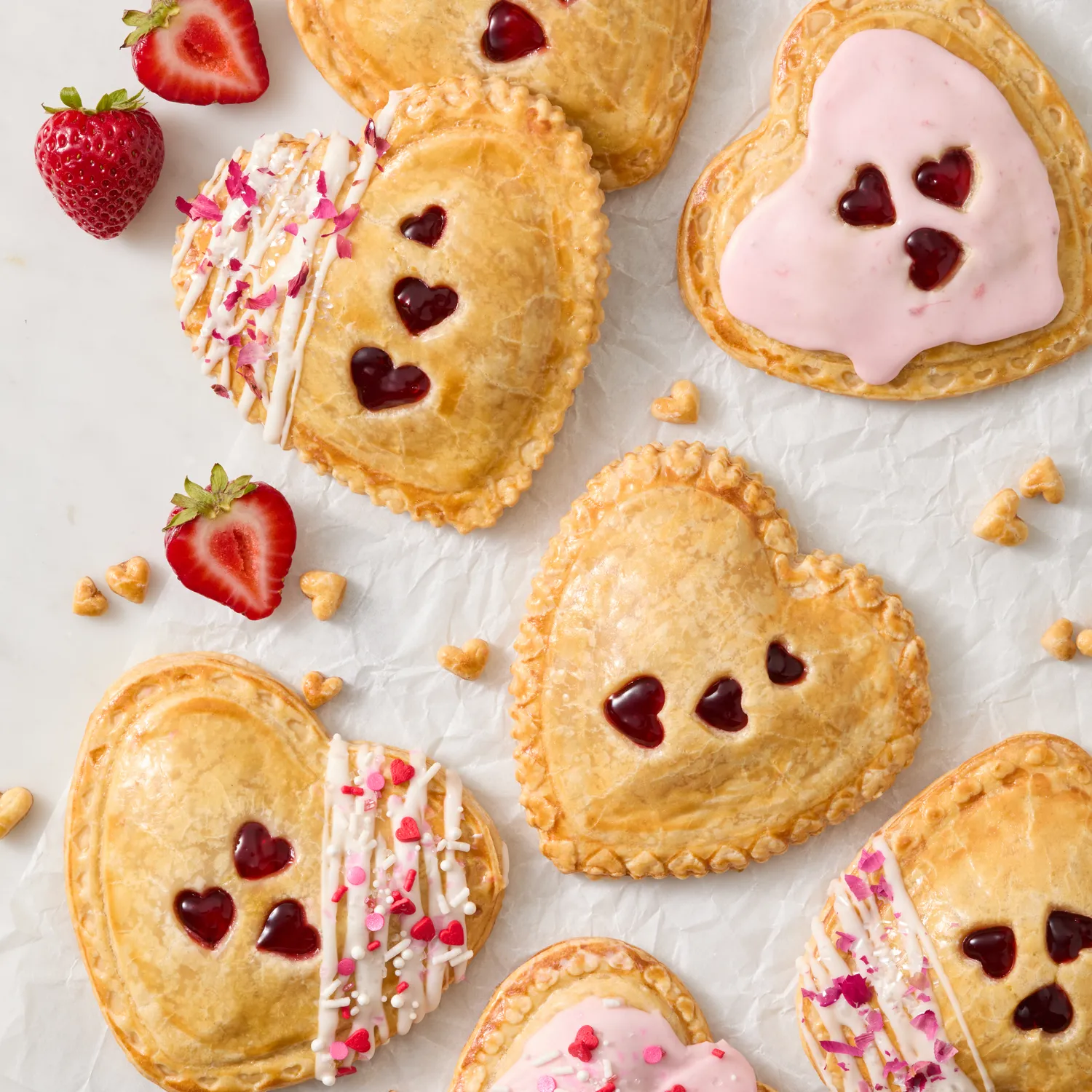 Sur La Table Heart Hand Pie Molds, Set of 2