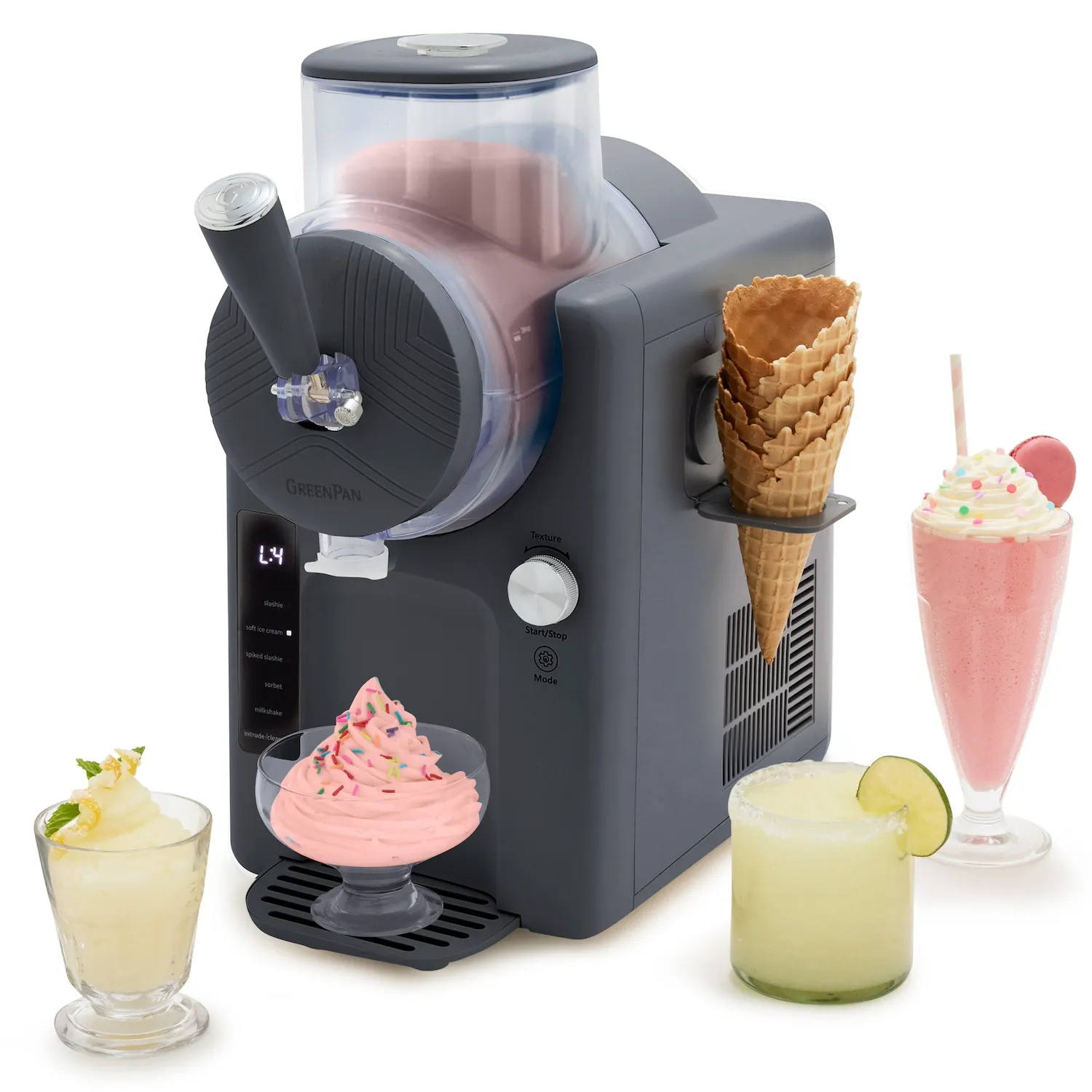 GreenPan Frost Ice Cream & Frozen Drink Maker 