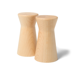 Sur La Table Maple Wood Salt & Pepper Shakers